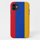 Patriottische Armeense vlag Case-Mate iPhone Case (Achterkant)
