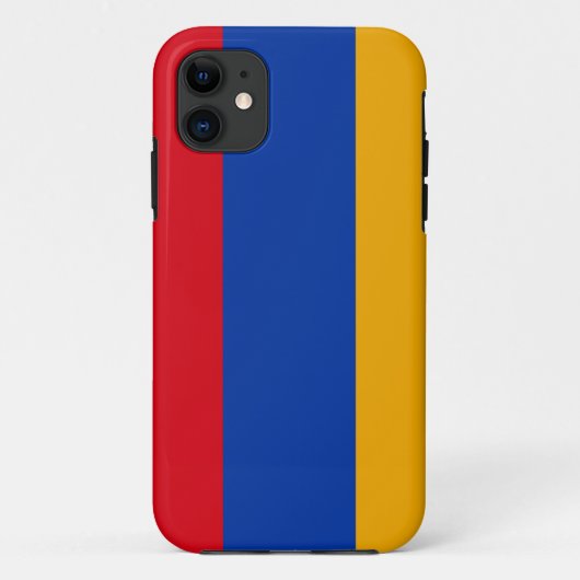 Patriottische Armeense vlag Case-Mate iPhone Case (Achterkant)