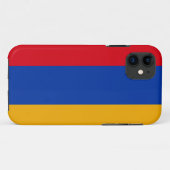Patriottische Armeense vlag Case-Mate iPhone Case (Achterkant (horizontaal))