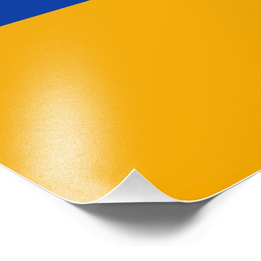 Patriottische Armeense vlag Foto Afdruk (Hoek)