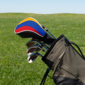 Patriottische Armeense vlag Golfheadcover (Insitu)