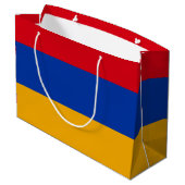 Patriottische Armeense vlag Groot Cadeauzakje (Achterkant Gekanteld)
