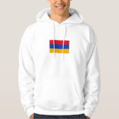 Patriottische Armeense vlag Hoodie (Voorkant)