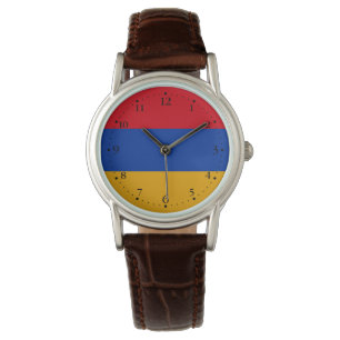 Patriottische Armeense vlag Horloge