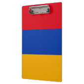Patriottische Armeense vlag Klembord (Links)