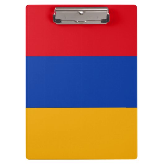 Patriottische Armeense vlag Klembord (Voorkant)