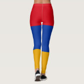 Patriottische Armeense vlag Leggings (Achterkant)
