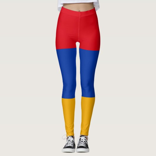 Patriottische Armeense vlag Leggings (Voorkant)