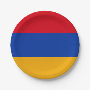 Patriottische Armeense vlag Papieren Bordje