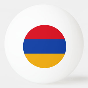 Patriottische Armeense vlag Ping Pong Ball