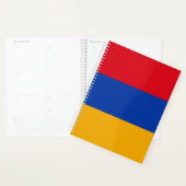 Patriottische Armeense vlag Planner (Display)