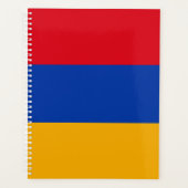 Patriottische Armeense vlag Planner (Voorkant)
