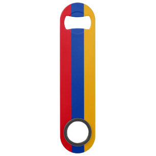 Patriottische Armeense vlag Speed Flessenopener