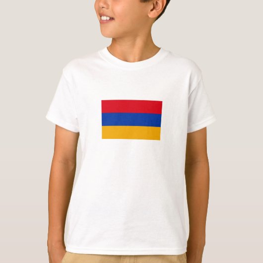 Patriottische Armeense vlag T-shirt (Voorkant)