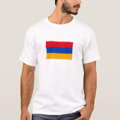 Patriottische Armeense vlag T-shirt (Voorkant)