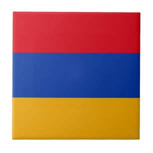 Patriottische Armeense vlag Tegeltje