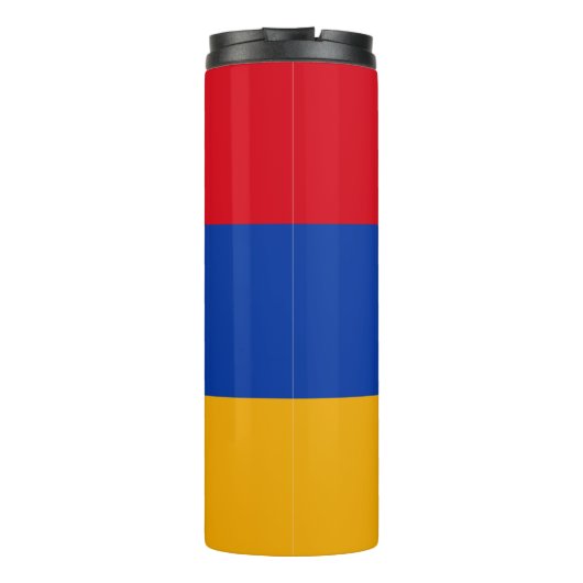 Patriottische Armeense vlag Thermosbeker (Achterkant)