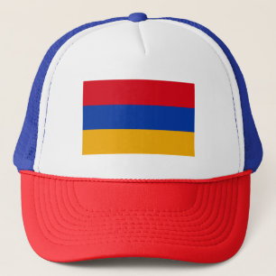 Patriottische Armeense vlag Trucker Pet