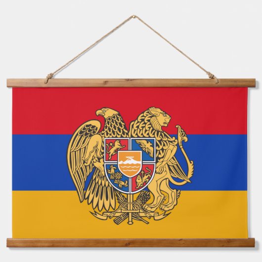Patriottische Armenië Tapestry, omgedoopt tot Arme Hangend Wandkleed (Voorkant)