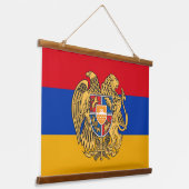 Patriottische Armenië Tapestry, omgedoopt tot Arme Hangend Wandkleed (Gebogen)