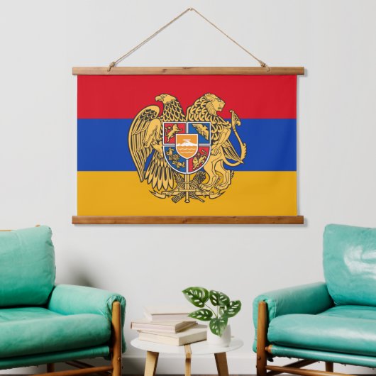 Patriottische Armenië Tapestry, omgedoopt tot Arme Hangend Wandkleed (Woonkamer)
