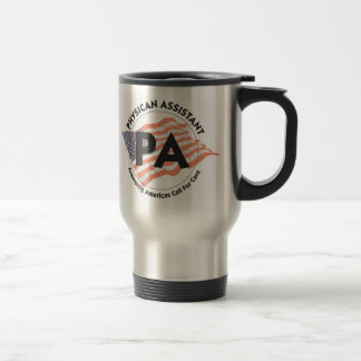 Patriottische arts assistent Travel Mug Reisbeker