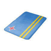 Patriottische Arubaanse vlag Badmat (Gekanteld)