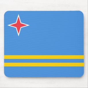 Patriottische Arubaanse vlag Muismat