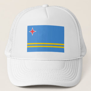 Patriottische Arubaanse vlag Trucker Pet