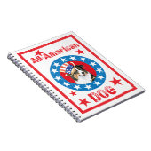 Patriottische Australiër Shepherd Notitieboek (Rechterzijde)