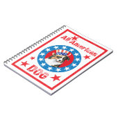 Patriottische Australiër Shepherd Notitieboek (Linkerzijde)