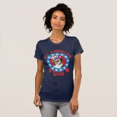 Patriottische Australiër Shepherd T-shirt (Voorkant volledig)