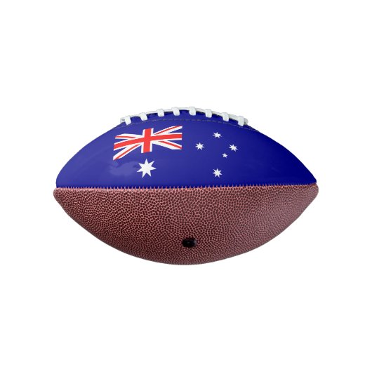 Patriottische Australische vlag American Football (Gedraaid 270)