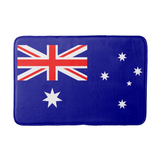 Patriottische Australische vlag Badmat (Voorkant)