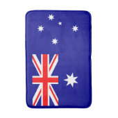 Patriottische Australische vlag Badmat (Voorkant Verticaal)