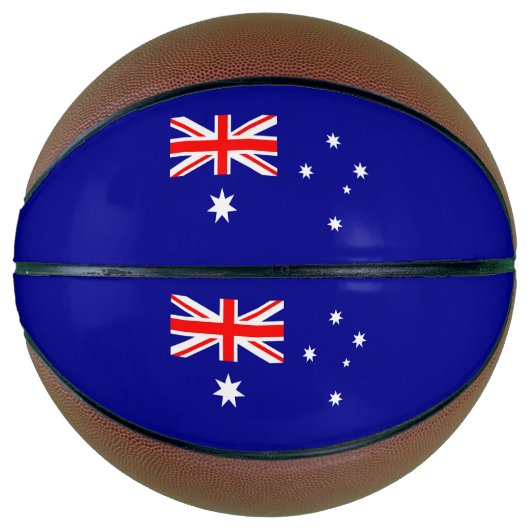 Patriottische Australische vlag Basketbal (Voorkant)