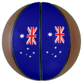 Patriottische Australische vlag Basketbal (Verticaal)