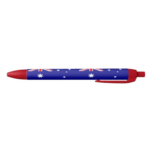 Patriottische Australische vlag Blauwe Inkt Pen (Bodem)