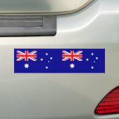 Patriottische Australische vlag Bumpersticker (Op auto)