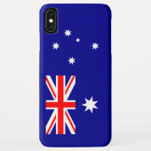 Patriottische Australische vlag Case-Mate iPhone Case (Achterkant)