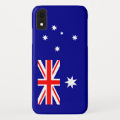 Patriottische Australische vlag Case-Mate iPhone Case (Achterkant)