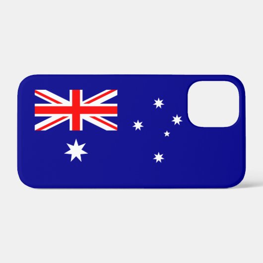 Patriottische Australische vlag Case-Mate iPhone Case (Achterkant (horizontaal))