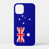 Patriottische Australische vlag Case-Mate iPhone Case (Achterkant)