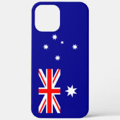 Patriottische Australische vlag Case-Mate iPhone Case (Achterkant)