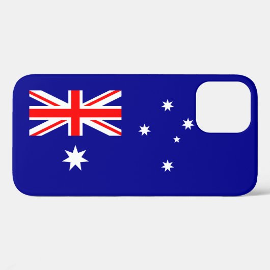 Patriottische Australische vlag Case-Mate iPhone Case (Achterkant (horizontaal))
