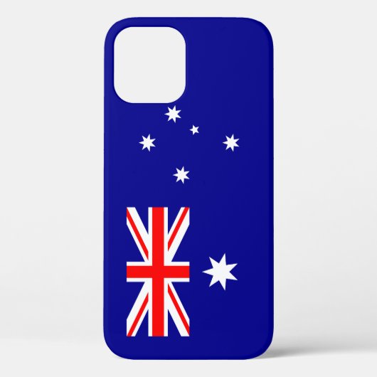 Patriottische Australische vlag Case-Mate iPhone Case (Achterkant)