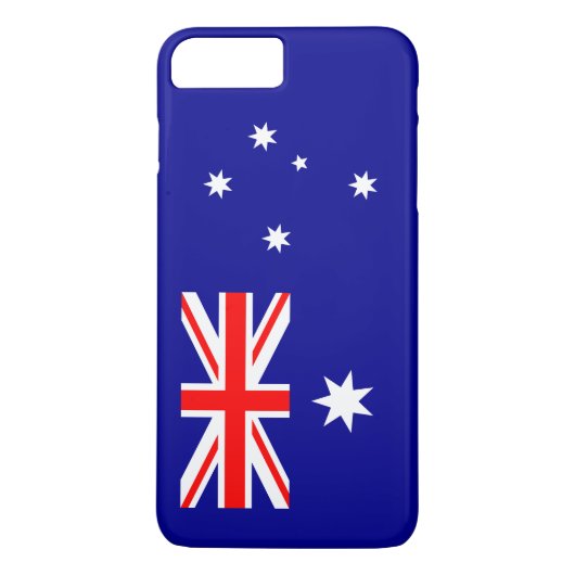 Patriottische Australische vlag Case-Mate iPhone Case (Achterkant)