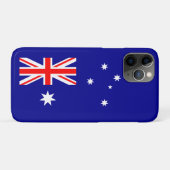 Patriottische Australische vlag Case-Mate iPhone Case (Achterkant (horizontaal))