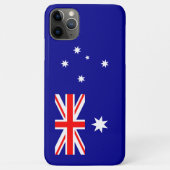 Patriottische Australische Vlag Case-Mate iPhone Case (Achterkant)