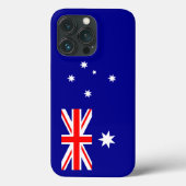 Patriottische Australische Vlag Case-Mate iPhone H Case (Achterkant)